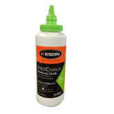 Keson ProChalk High-Visibility Marking Chalk, Glo-Lime Green Color, 8-Ounce Bottle